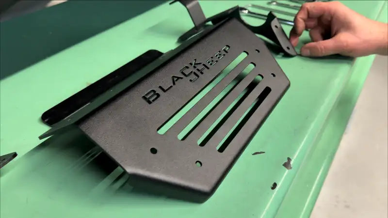 Side Steps for the OEM Rockslider - Ineos Grenadier